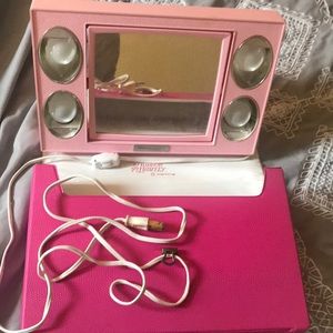 Vintage Bercy Mirror Go Lightly Case and Dual